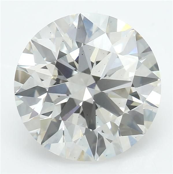 2.77ct I VS2 Rare Carat Ideal Cut Round Lab Grown Diamond