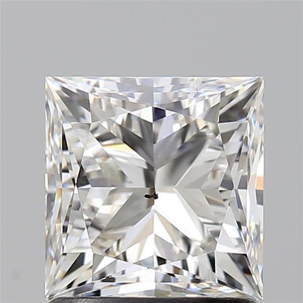 1.40ct H SI2 Rare Carat Ideal Cut Princess Diamond