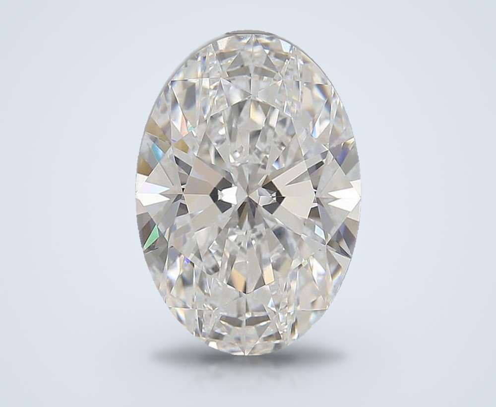 4.61 Carat Oval Lab Diamond