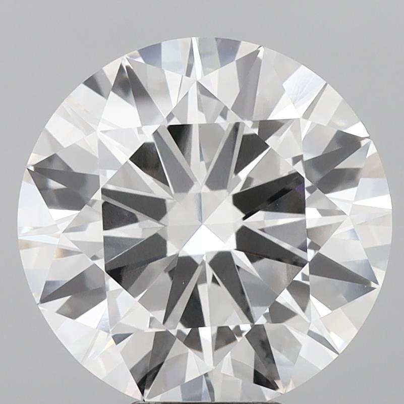 7.02ct F VVS2 Excellent Cut Round Lab Grown Diamond