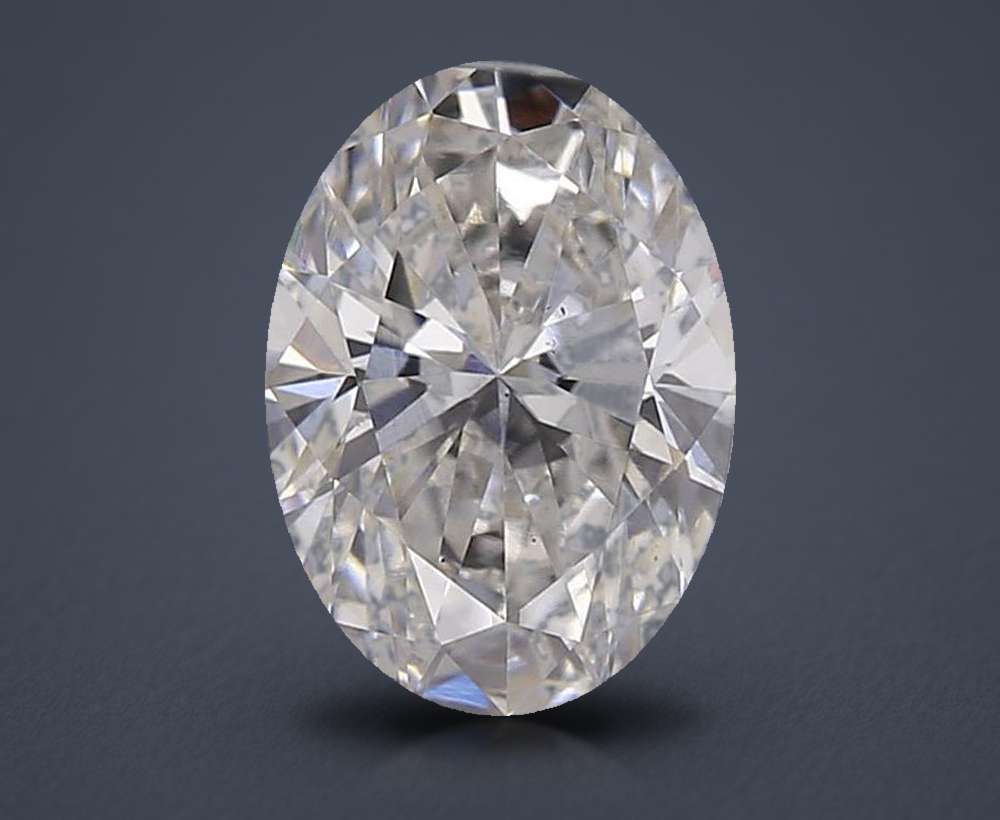 0.70 Carat Oval Lab Diamond