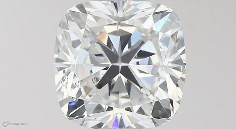 1.05ct F SI2 Rare Carat Ideal Cut Cushion Lab Grown Diamond