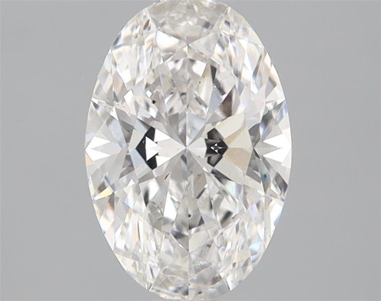 1.29ct F VS2 Rare Carat Ideal Cut Oval Lab Grown Diamond