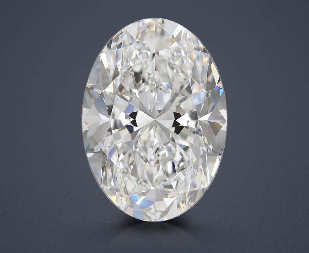 11.07 Carat Oval Lab Diamond