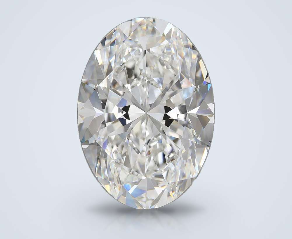 11.07 Carat Oval Lab Diamond
