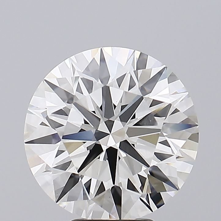 6.18ct H VS1 Rare Carat Ideal Cut Round Lab Grown Diamond