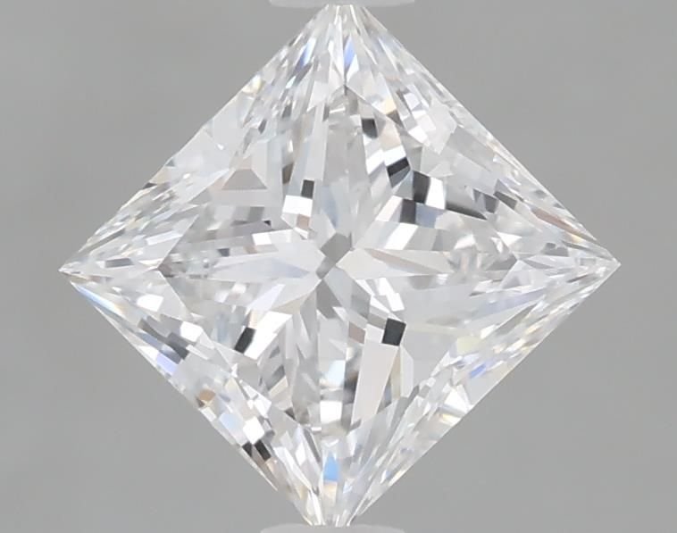 1.09ct D VVS2 Rare Carat Ideal Cut Princess Lab Grown Diamond