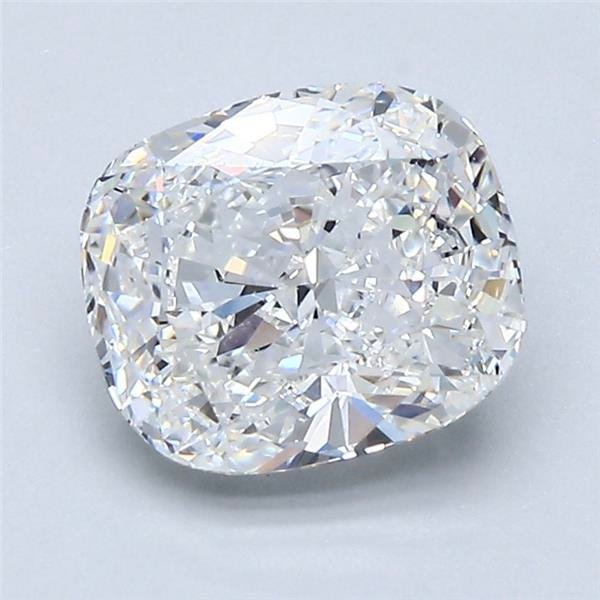 2.01ct F VS2 Rare Carat Ideal Cut Cushion Diamond