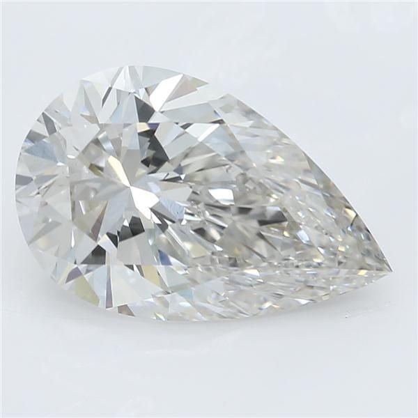 2.13ct H VS1 Rare Carat Ideal Cut Pear Lab Grown Diamond