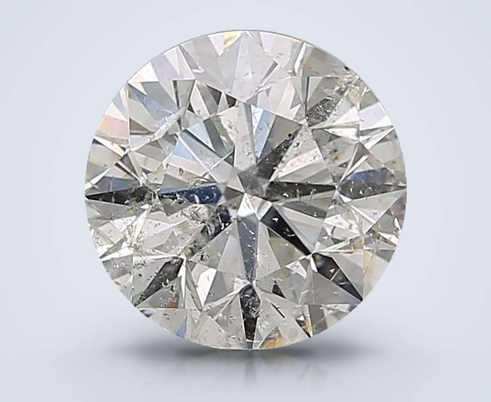 2.21 Carat Round Natural Diamond
