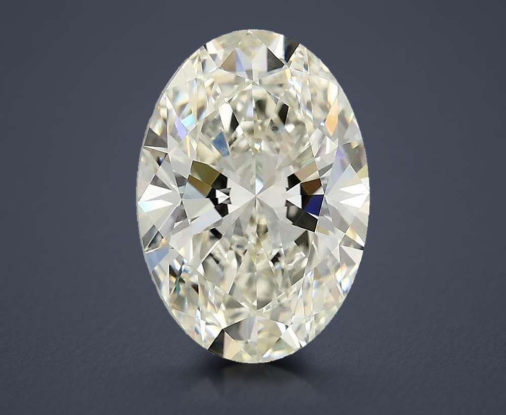 3.08 Carat Oval Lab Diamond
