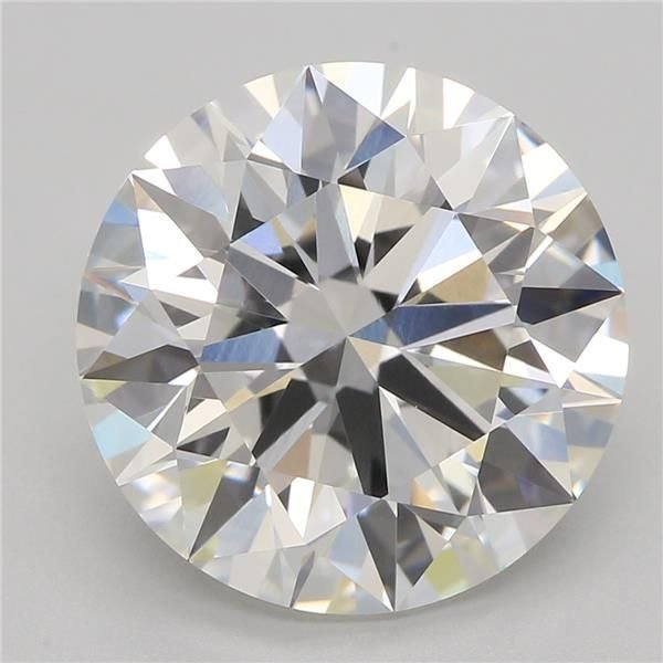 4.05ct G VVS2 Rare Carat Ideal Cut Round Lab Grown Diamond