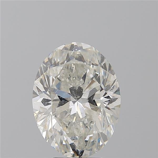 5.02ct I SI2 Very Good Cut Oval Diamond