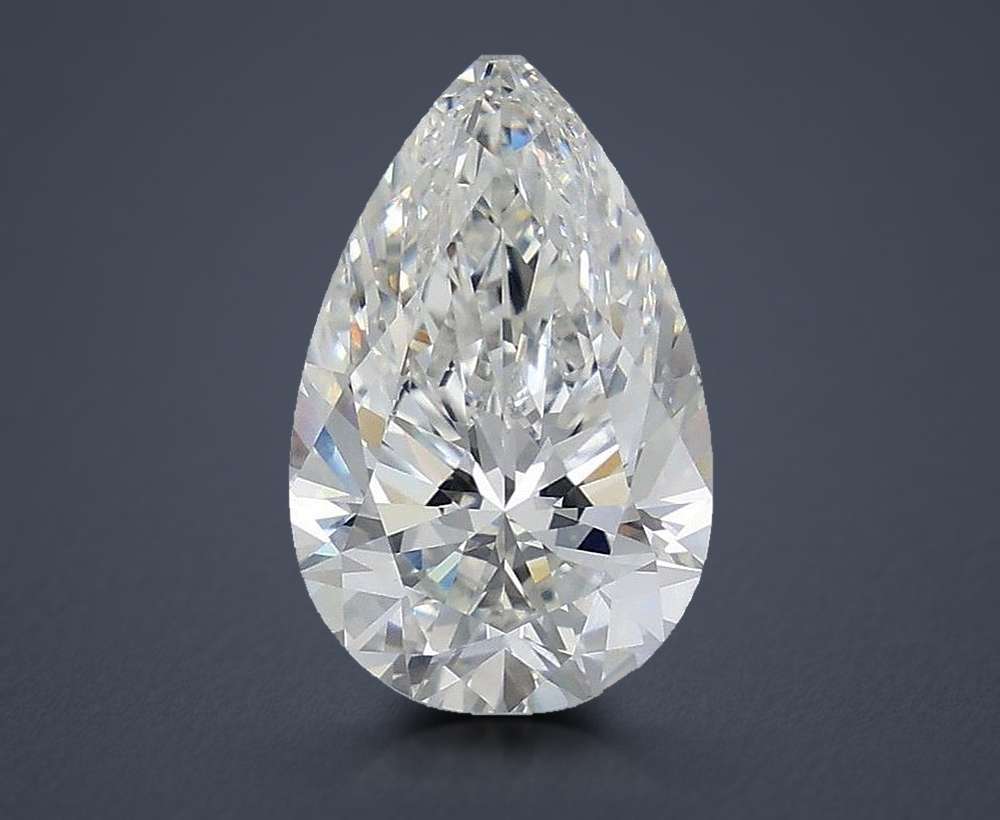 3.10 Carat Pear Lab Diamond