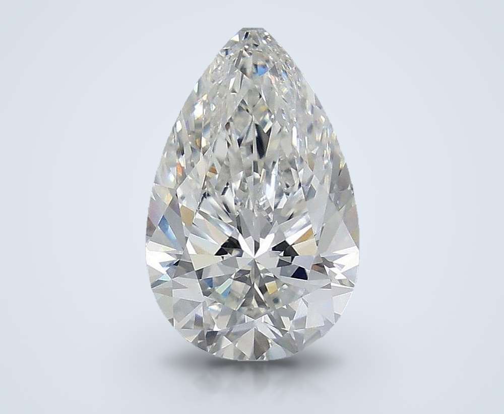 3.10 Carat Pear Lab Diamond