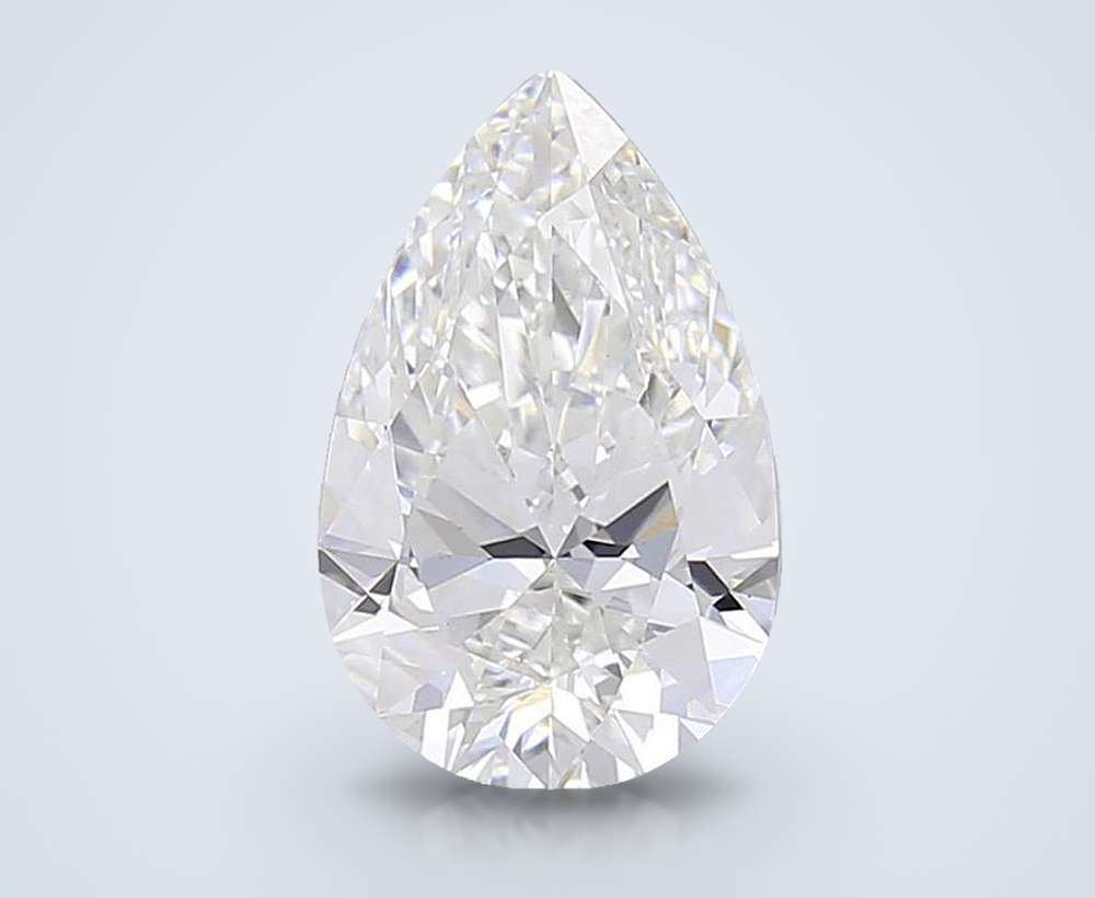 2.81 Carat Pear Lab Diamond
