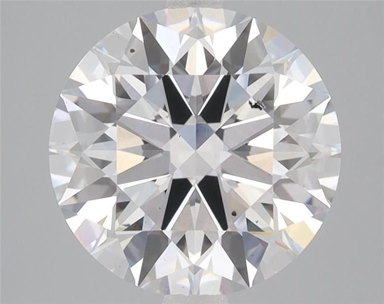 3.44ct F SI1 Rare Carat Ideal Cut Round Lab Grown Diamond