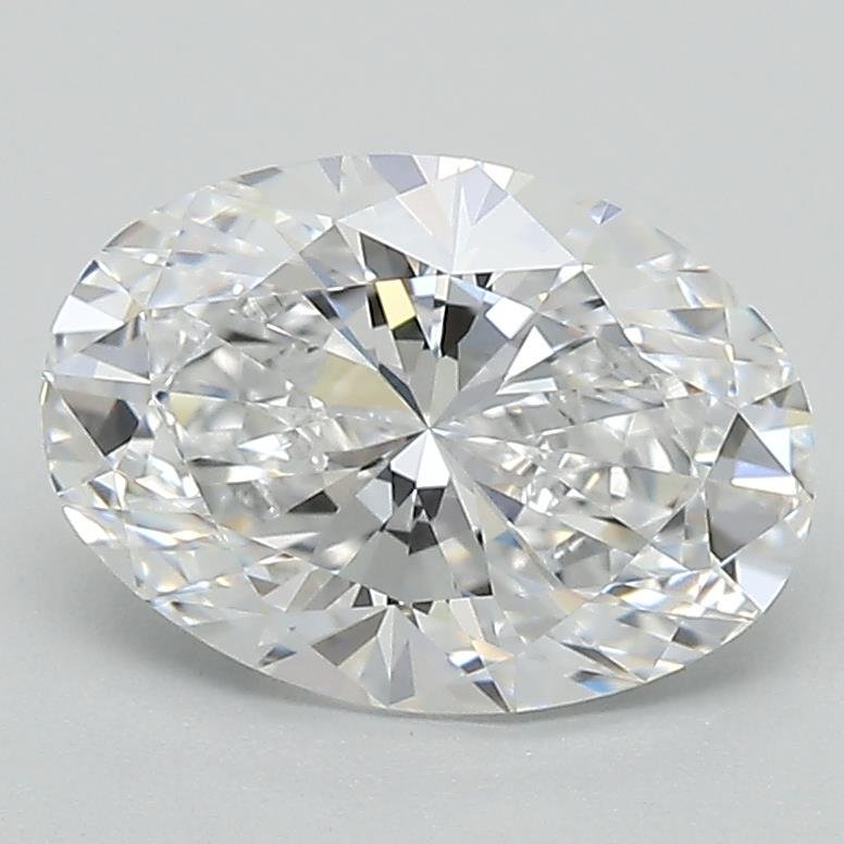 2.05ct D VS1 Rare Carat Ideal Cut Oval Lab Grown Diamond