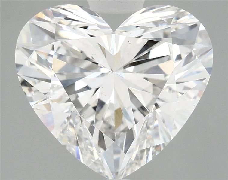 5.09ct E VS2 Rare Carat Ideal Cut Heart Lab Grown Diamond