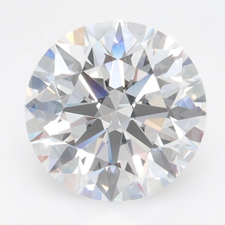2.21ct D VVS2 Rare Carat Ideal Cut Round Lab Grown Diamond