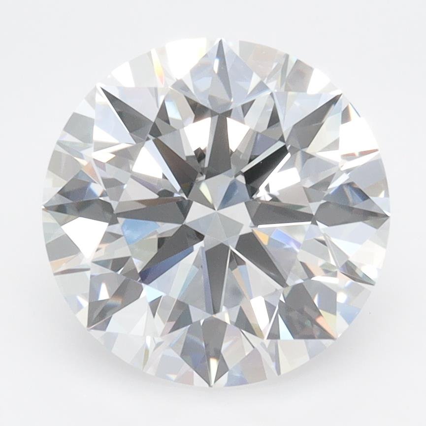 3.45ct D IF Rare Carat Ideal Cut Round Lab Grown Diamond