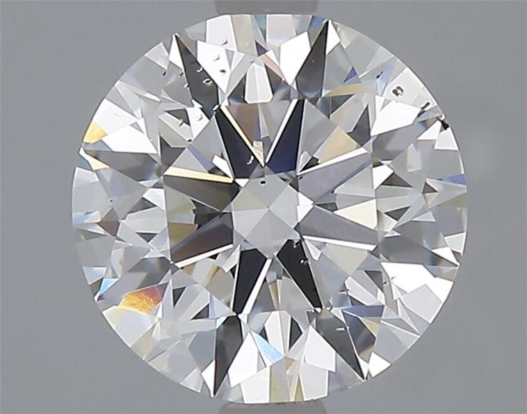 2.30ct F SI1 Rare Carat Ideal Cut Round Lab Grown Diamond