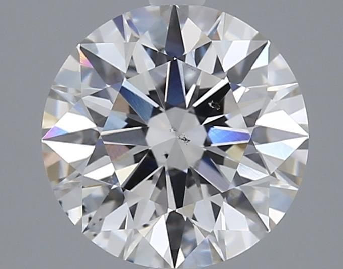 2.52ct G SI1 Rare Carat Ideal Cut Round Lab Grown Diamond