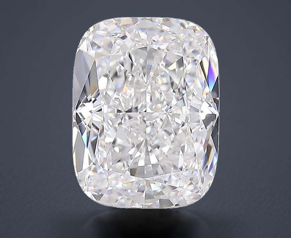 7.65 Carat Cushion Lab Diamond