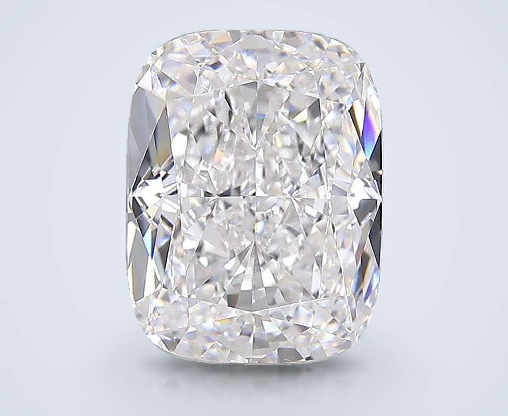 7.65 Carat Cushion Lab Diamond