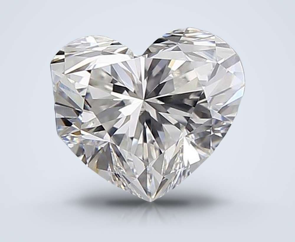 0.71 Carat Heart Natural Diamond