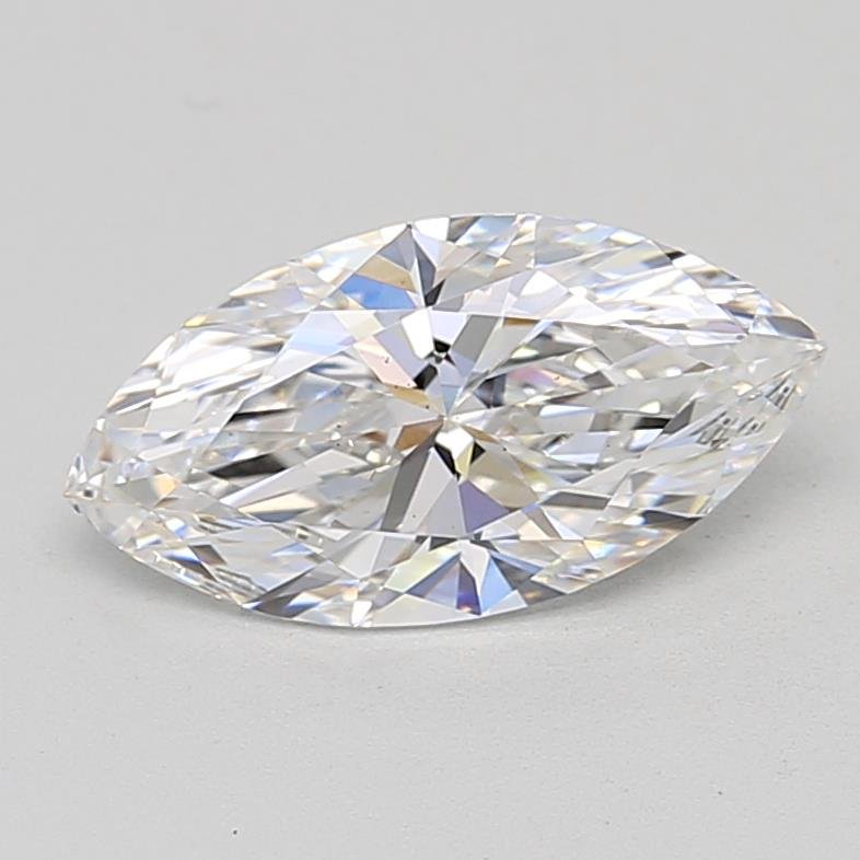 1.76ct F VS2 Rare Carat Ideal Cut Marquise Lab Grown Diamond