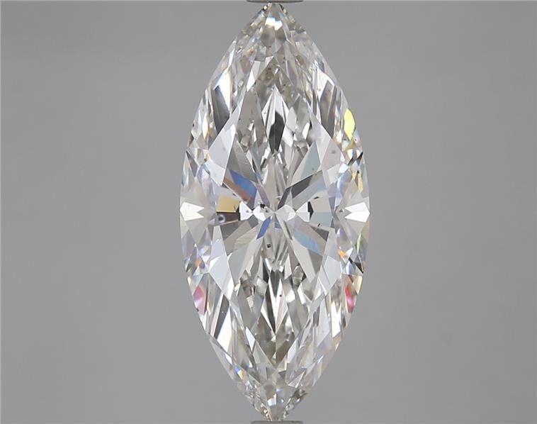 3.59ct H SI1 Rare Carat Ideal Cut Marquise Lab Grown Diamond