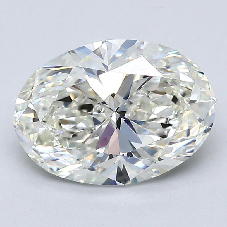 2.01ct I SI1 Rare Carat Ideal Cut Oval Diamond