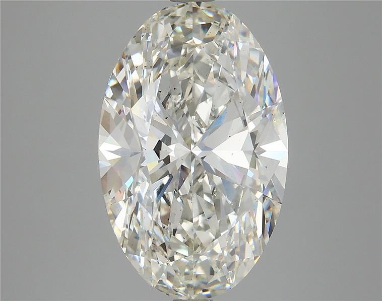 5.76ct I VS2 Rare Carat Ideal Cut Oval Lab Grown Diamond