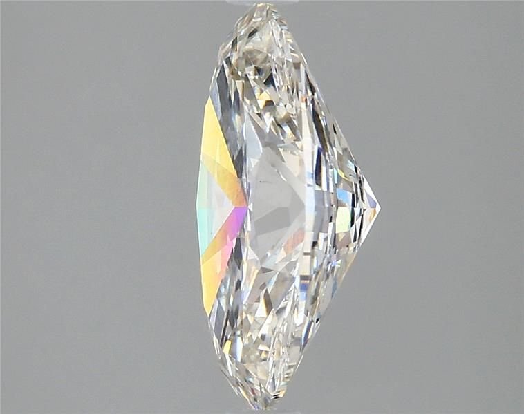 2.74ct H VS2 Rare Carat Ideal Cut Oval Lab Grown Diamond