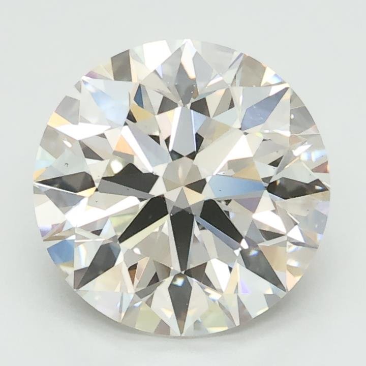 2.01ct G VS1 Rare Carat Ideal Cut Round Lab Grown Diamond