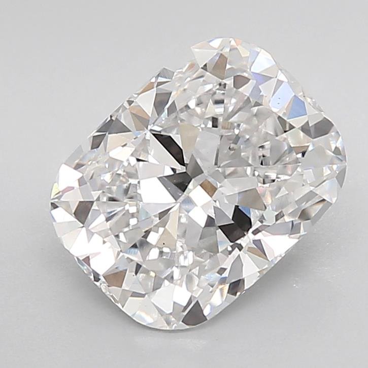 3.30ct E VS1 Rare Carat Ideal Cut Cushion Lab Grown Diamond