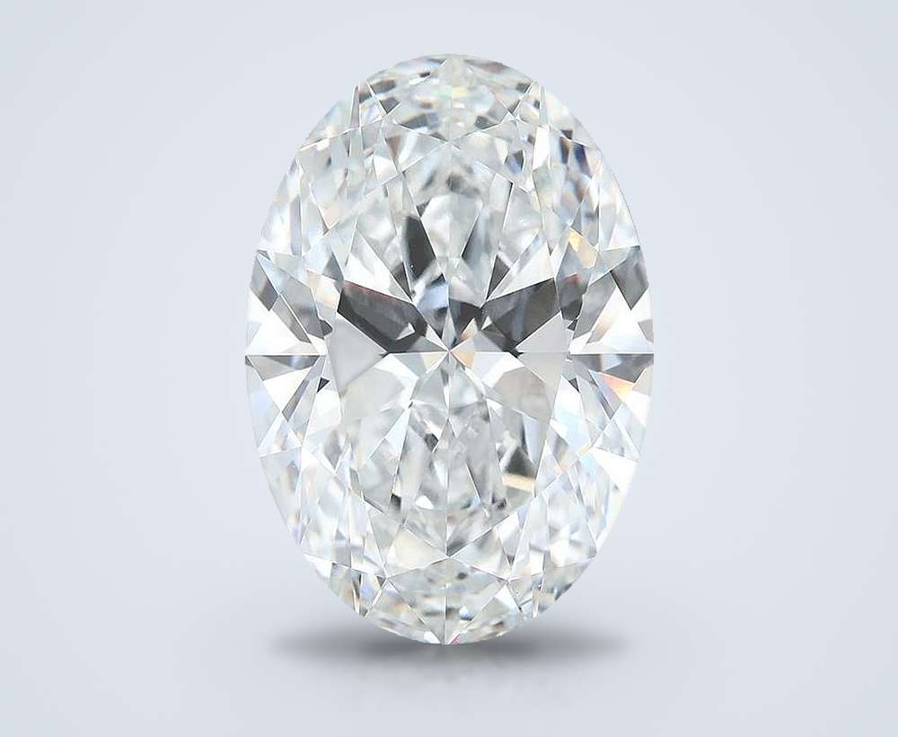 12.11 Carat Oval Lab Diamond