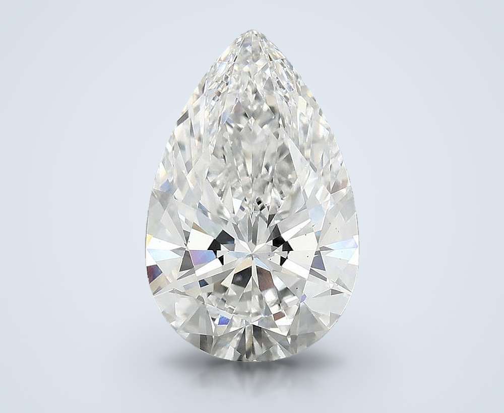 3.81 Carat Pear Lab Diamond