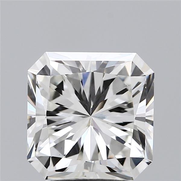 3.28ct H VS1 Rare Carat Ideal Cut Radiant Lab Grown Diamond