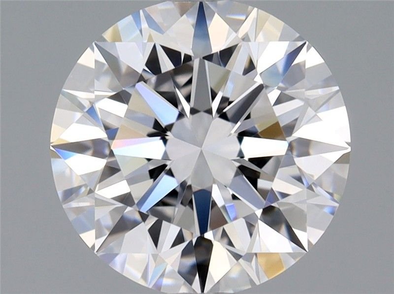 1.55ct D FL Rare Carat Ideal Cut Round Diamond