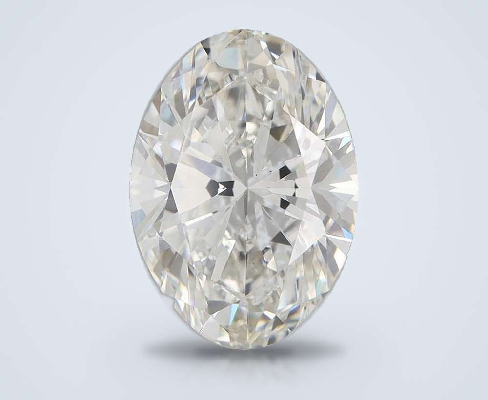 5.33 Carat Oval Lab Diamond