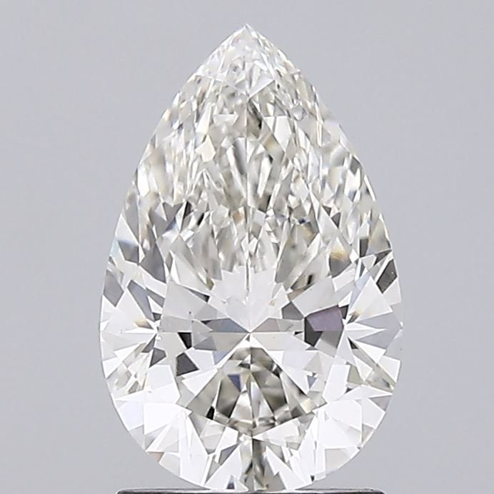 1.69ct H VS1 Rare Carat Ideal Cut Pear Lab Grown Diamond