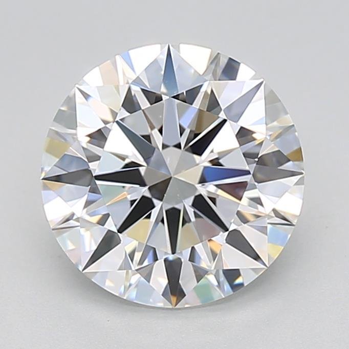 2.28ct D VVS1 Rare Carat Ideal Cut Round Lab Grown Diamond