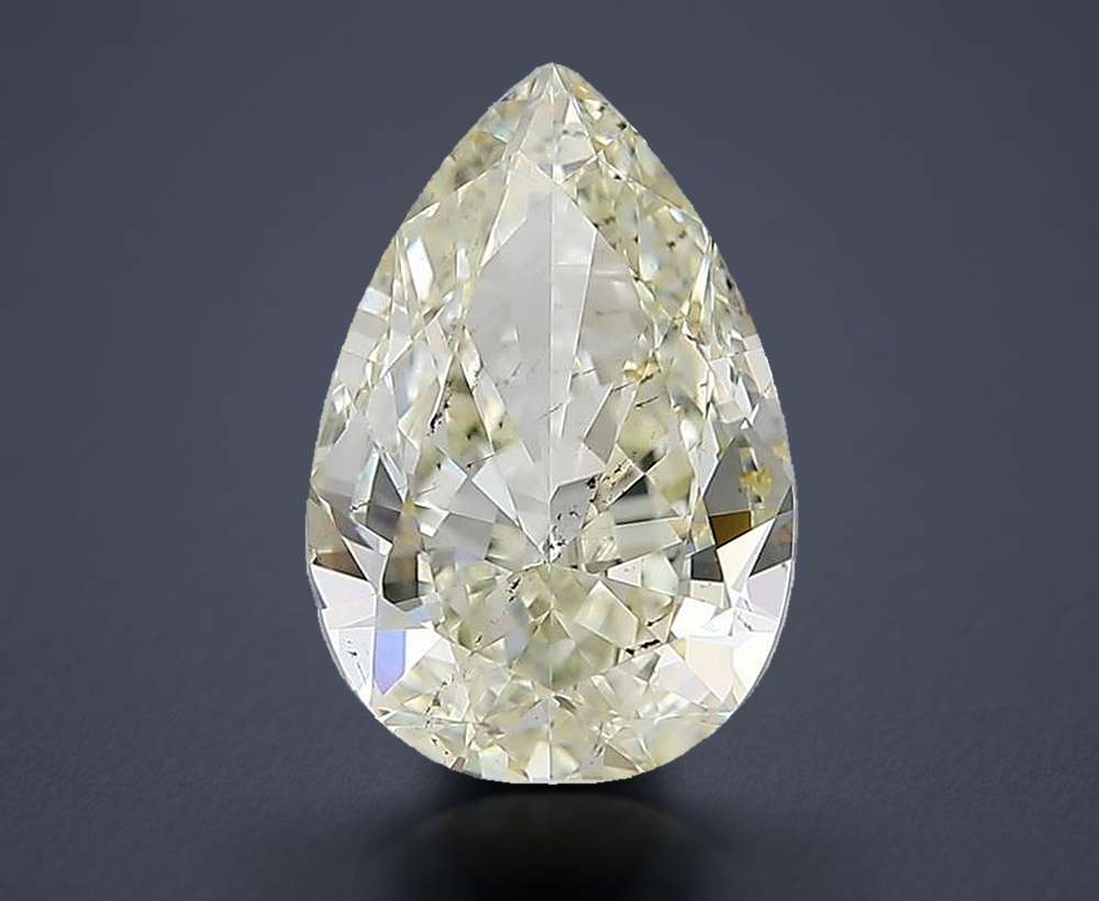1.50 Carat Pear Natural Diamond