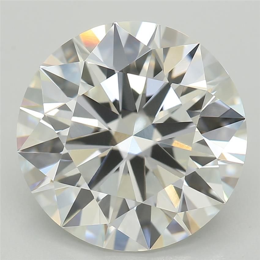 4.06ct F VVS2 Rare Carat Ideal Cut Round Lab Grown Diamond