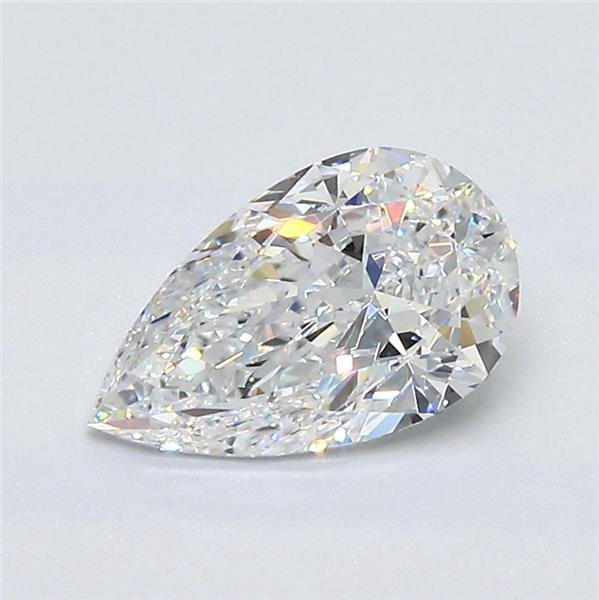 1.01ct D VS2 Excellent Cut Pear Diamond