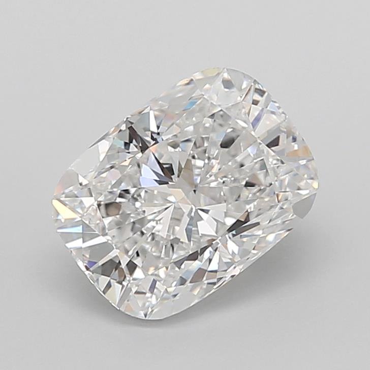 3.01ct E VVS2 Excellent Cut Cushion Lab Grown Diamond