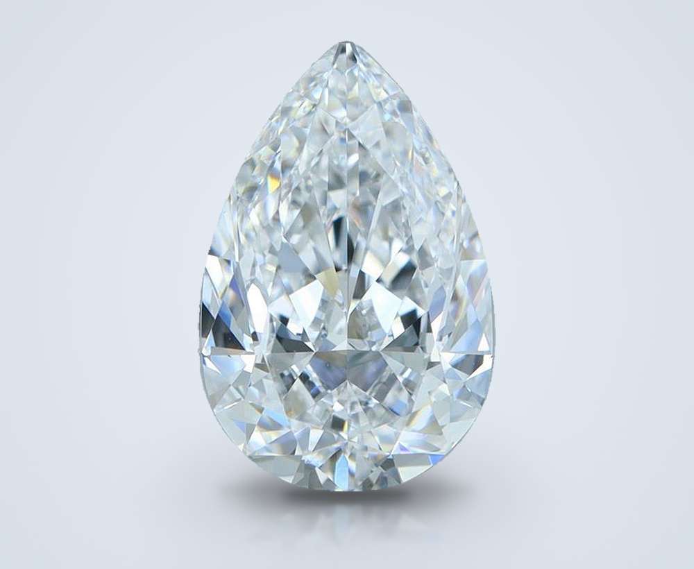 2.50 Carat Pear Natural Diamond