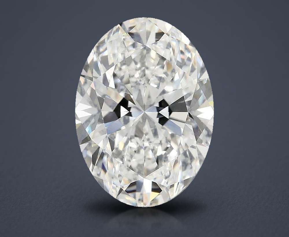 3.78 Carat Oval Lab Diamond